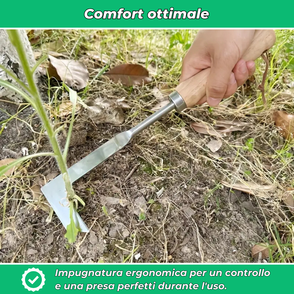 Strumento efficace per diserbare