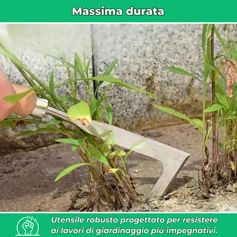 Strumento efficace per diserbare