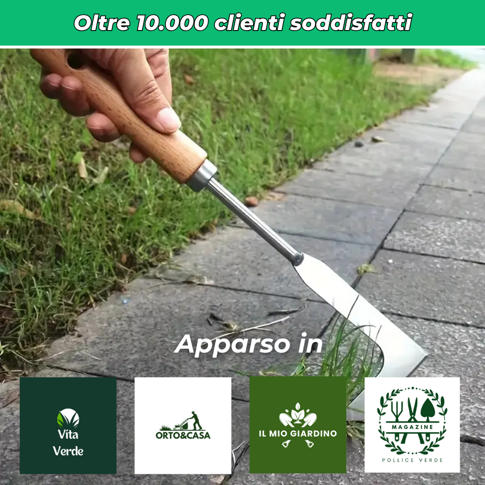 Strumento efficace per diserbare